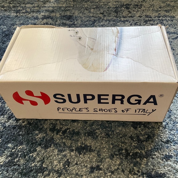 Navy blue Superga tennis shoes - Picture 12 of 12